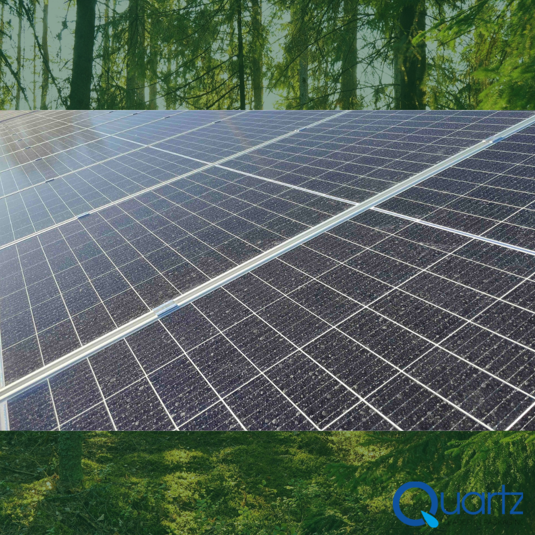 In 2022, QUARTZ will cover 25% of the energy from its own photovoltaic installation